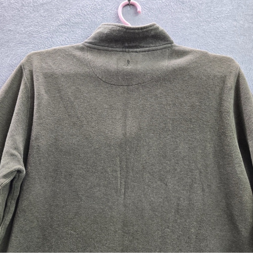 Pendleton Olive Green Quarter Zip Pullover Fleece… - image 4